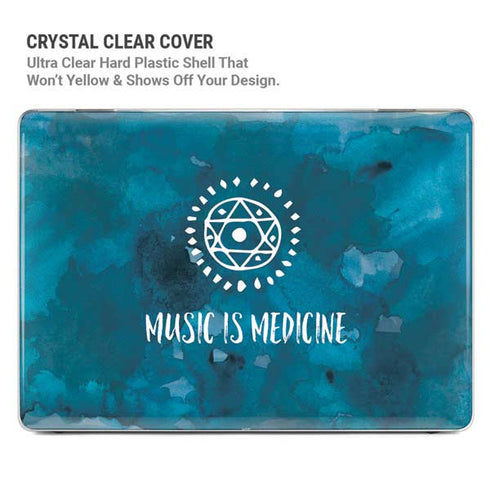 Music is Medicine MacBook Cases
