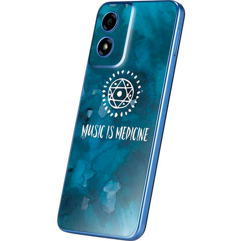 Music is Medicine Moto G Play 4G (2024) Skin