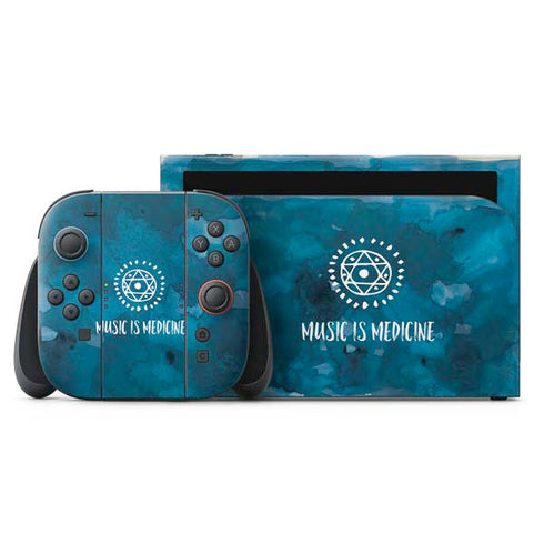 Music is Medicine Nintendo Switch 2 (2025) with Joy-Con Skin
