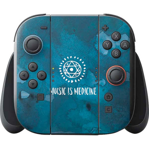 Music is Medicine Nintendo Switch 2 (2025) with Joy-Con Skin