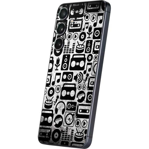 Music Pattern Galaxy A16 5G Skin
