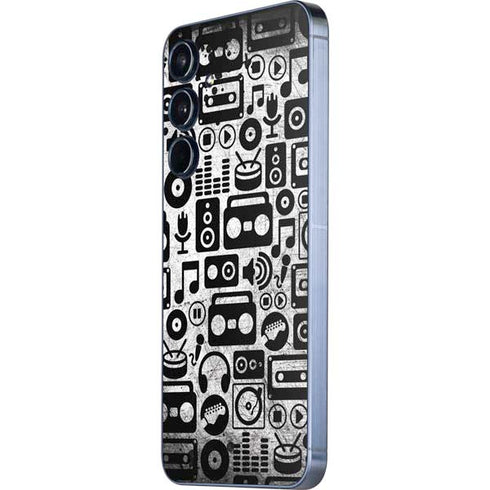 Music Pattern Galaxy A36 5G Skin
