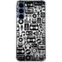 Music Pattern Galaxy A55 5G Clear Case