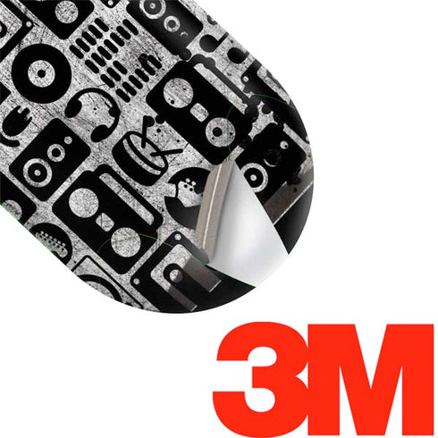 Music Pattern Galaxy Buds Plus Skin