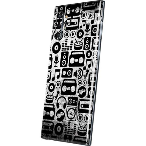 Music Pattern Galaxy Note 10 Plus Skin