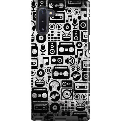Music Pattern Galaxy Cases