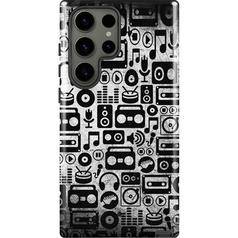 Music Pattern Galaxy S23 Ultra Pro Case