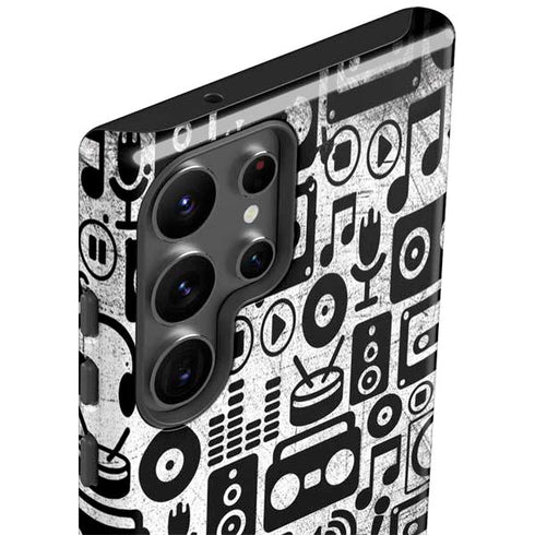 Music Pattern Galaxy S23 Ultra Pro Case