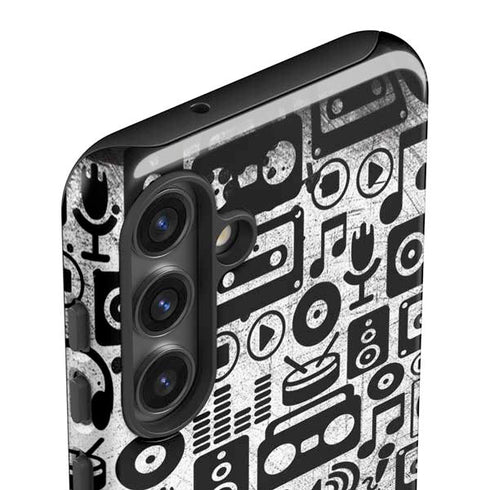 Music Pattern Galaxy S25 Impact Case