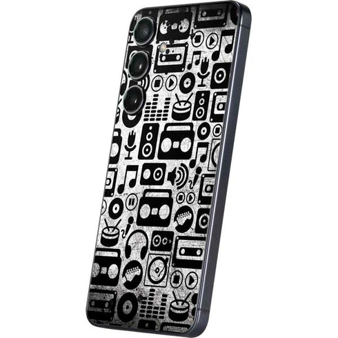 Music Pattern Galaxy S24 Plus Skin