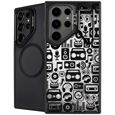 Music Pattern Galaxy S24 Ultra Kickstand Case