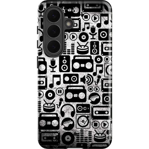 Music Pattern Galaxy S26 Impact Case