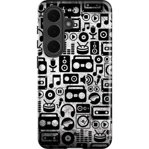 Music Pattern Galaxy S26 Plus Impact Case