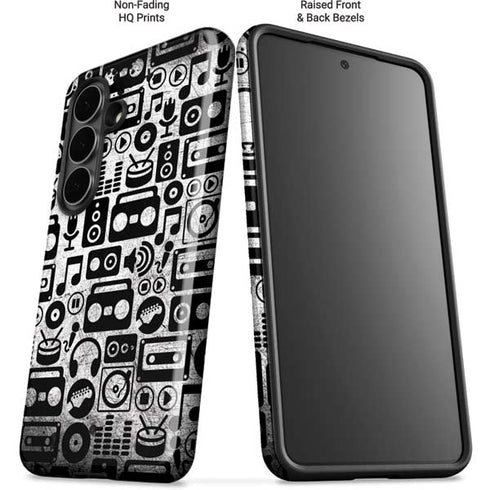 Music Pattern Galaxy S26 Plus Impact Case