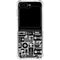 Music Pattern Galaxy Z Flip6 Clear Case