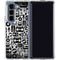 Music Pattern Galaxy Z Fold5 5G Clear Case