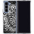 Music Pattern Galaxy Z Fold5 5G Clear Case