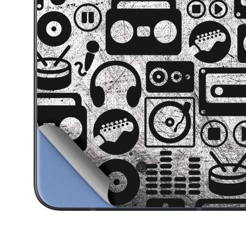 Music Pattern Galaxy Z Fold5 5G Skin