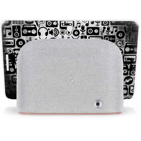 Music Pattern Google Home Hub Skin