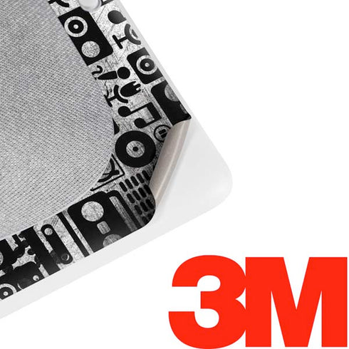 Music Pattern Google Home Hub Skin