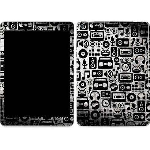 Music Pattern iPad Skins
