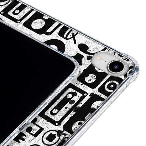 Music Pattern iPad 11th Gen (2025) Clear Case