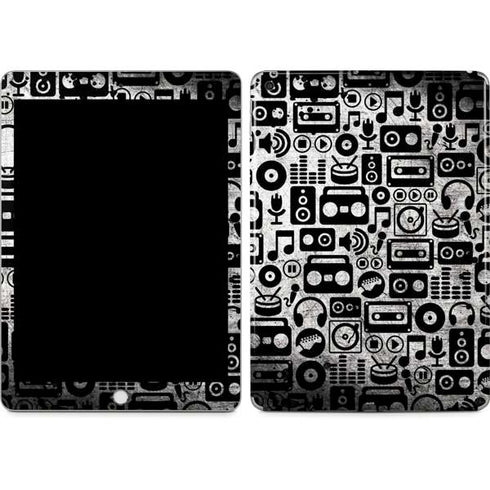 Music Pattern Apple iPad Skin