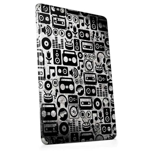 Music Pattern Apple iPad Skin