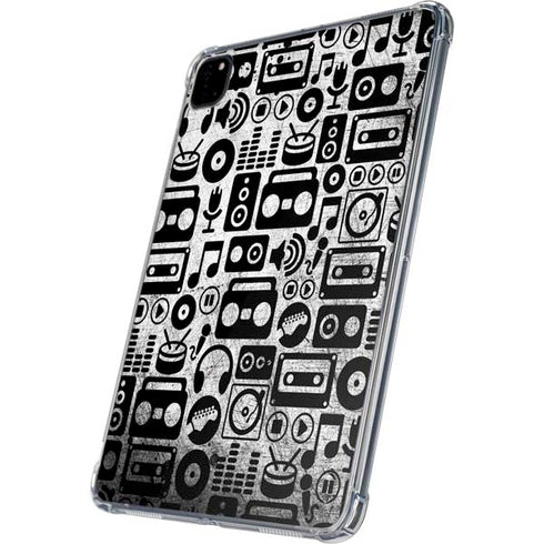 Music Pattern iPad Pro 11in (2024) Clear Case