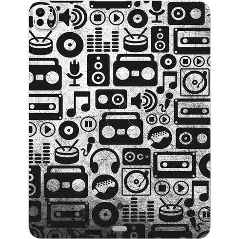 Music Pattern iPad Pro 13in M4 (2024) Skin