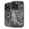 Music Pattern iPhone 14 Pro Max Kickstand Case