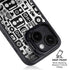 Music Pattern iPhone 15 Plus Kickstand Case