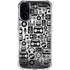 Music Pattern iPhone 16 Plus Clear Case