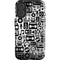Music Pattern iPhone 16 Plus Impact Case