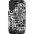 Music Pattern iPhone 16 Plus Impact Case