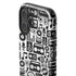 Music Pattern iPhone 16 Plus Impact Case