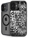 Music Pattern iPhone 16 Plus Kickstand Case