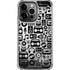 Music Pattern iPhone 16 Pro Max Clear Case