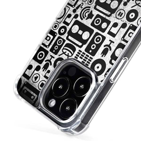 Music Pattern iPhone 16 Pro Max MagSafe Case