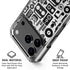 Music Pattern iPhone 18 Pro Clear Case