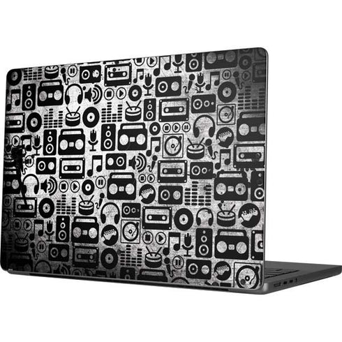 Music Pattern Apple MacBook Pro 14-inch Skin