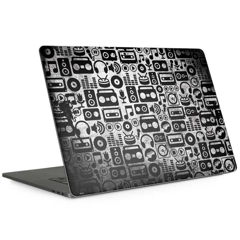 Music Pattern MacBook Skins