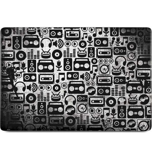 Music Pattern MacBook Skins