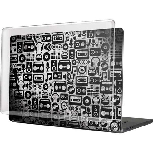 Music Pattern MacBook Cases