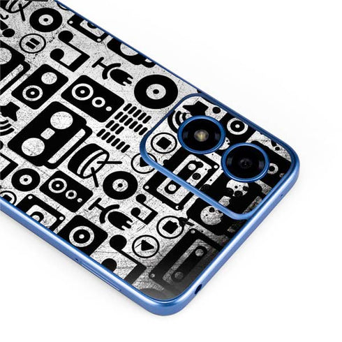 Music Pattern Moto G Play 4G (2024) Skin