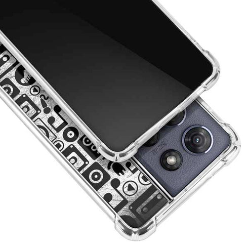 Music Pattern Moto G Power 5G (2025) Clear Case