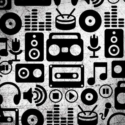 Music Pattern Moto G6 Skin