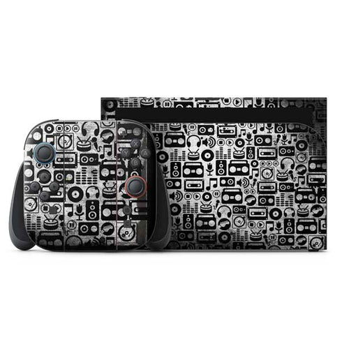 Music Pattern Nintendo Skins