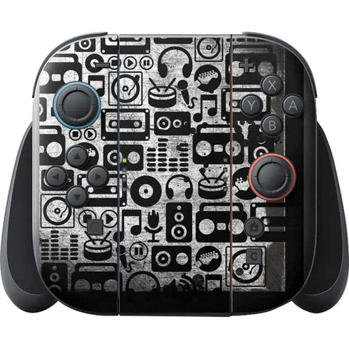 Music Pattern Nintendo Switch 2 (2025) with Joy-Con Skin