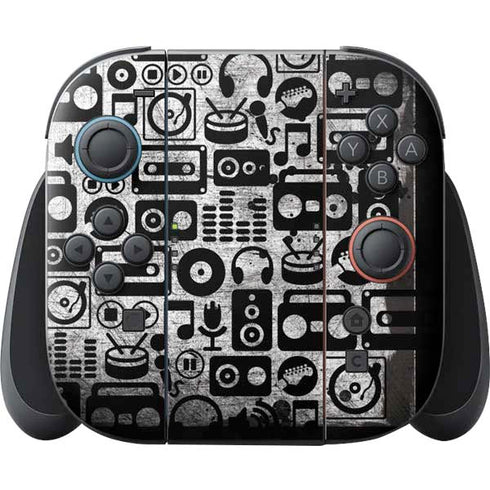 Music Pattern Nintendo Switch 2 (2025) Joy-Con Controller Skin